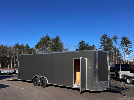 New 2026 SPARTAN 8.5X26 + 2ft V nose/ 7'6 Int Height /Polycore Exterior/ Ext. tongue / - 9990gvw