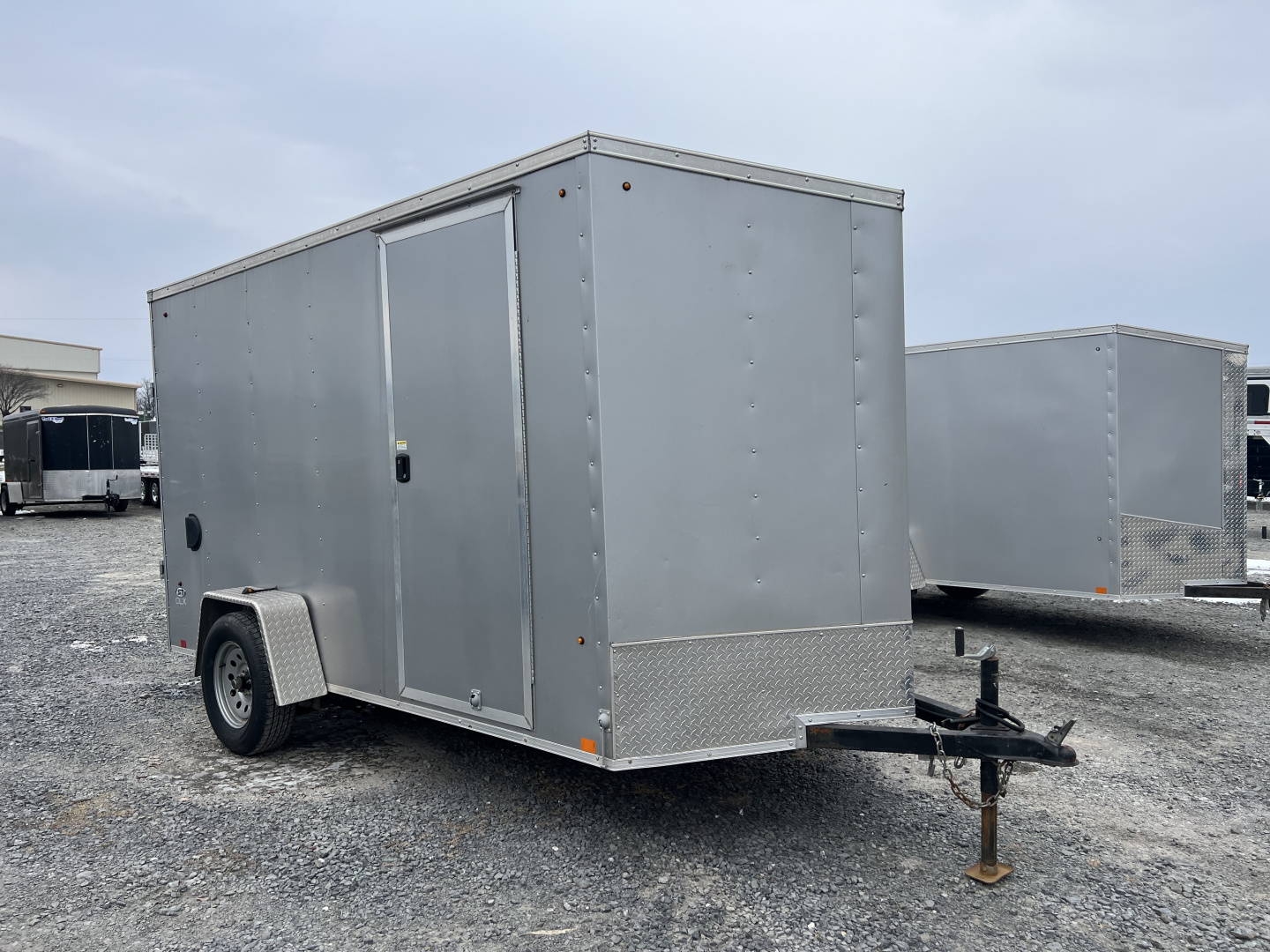 Used 2020 Look Trailers 6X12 3K RAMP DOOR Cargo / Enclosed Trailer