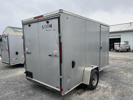 Used 2020 Look Trailers 6X12 3K RAMP DOOR Cargo / Enclosed Trailer