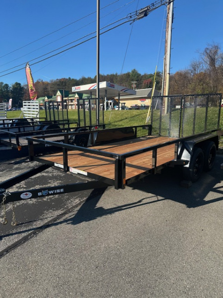 New 2026 BWISE UT7-14 Utility Trailer