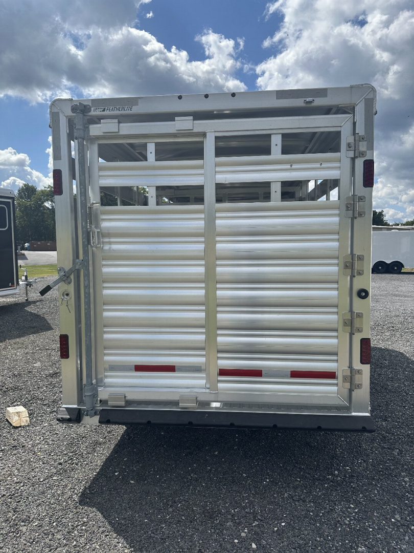 New 2026 Featherlite Trailers 8107 Stock / Stock Combo Trailer