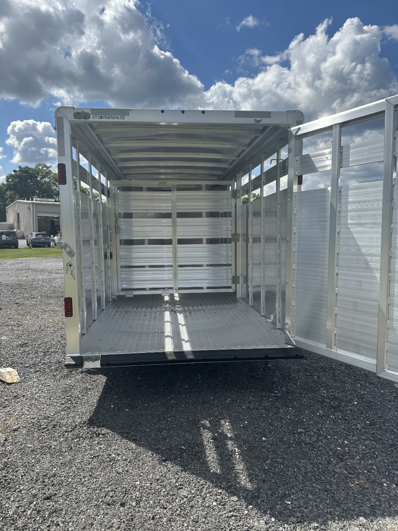 New 2026 Featherlite Trailers 8107 Stock / Stock Combo Trailer