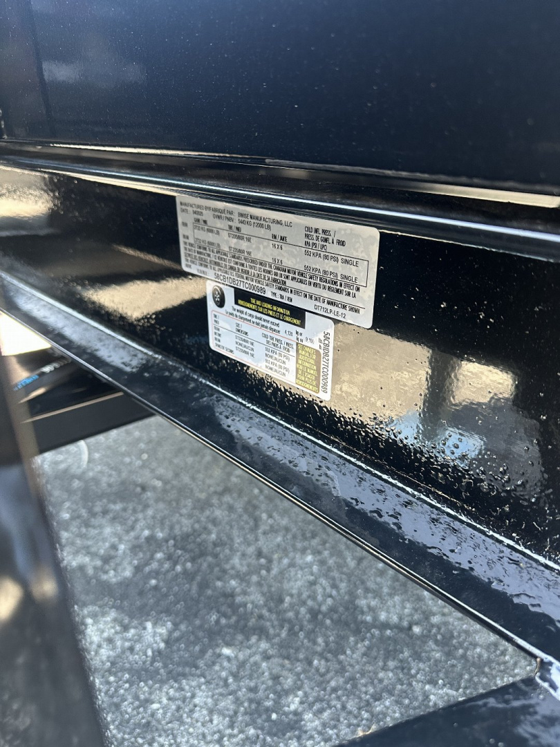 New 2026 BRI-MAR DT712LP-LE-12 Dump Trailer