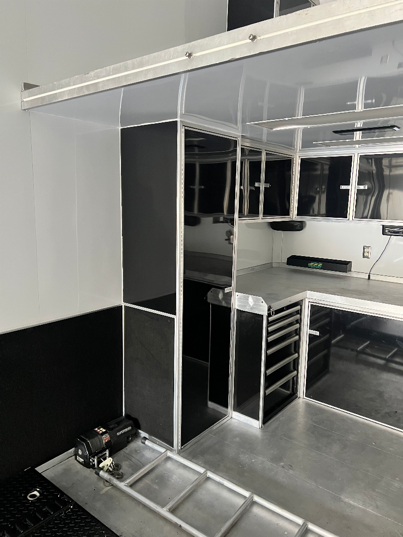 Used 2005 Gold Rush All Aluminum 34’ Stacker Trailer