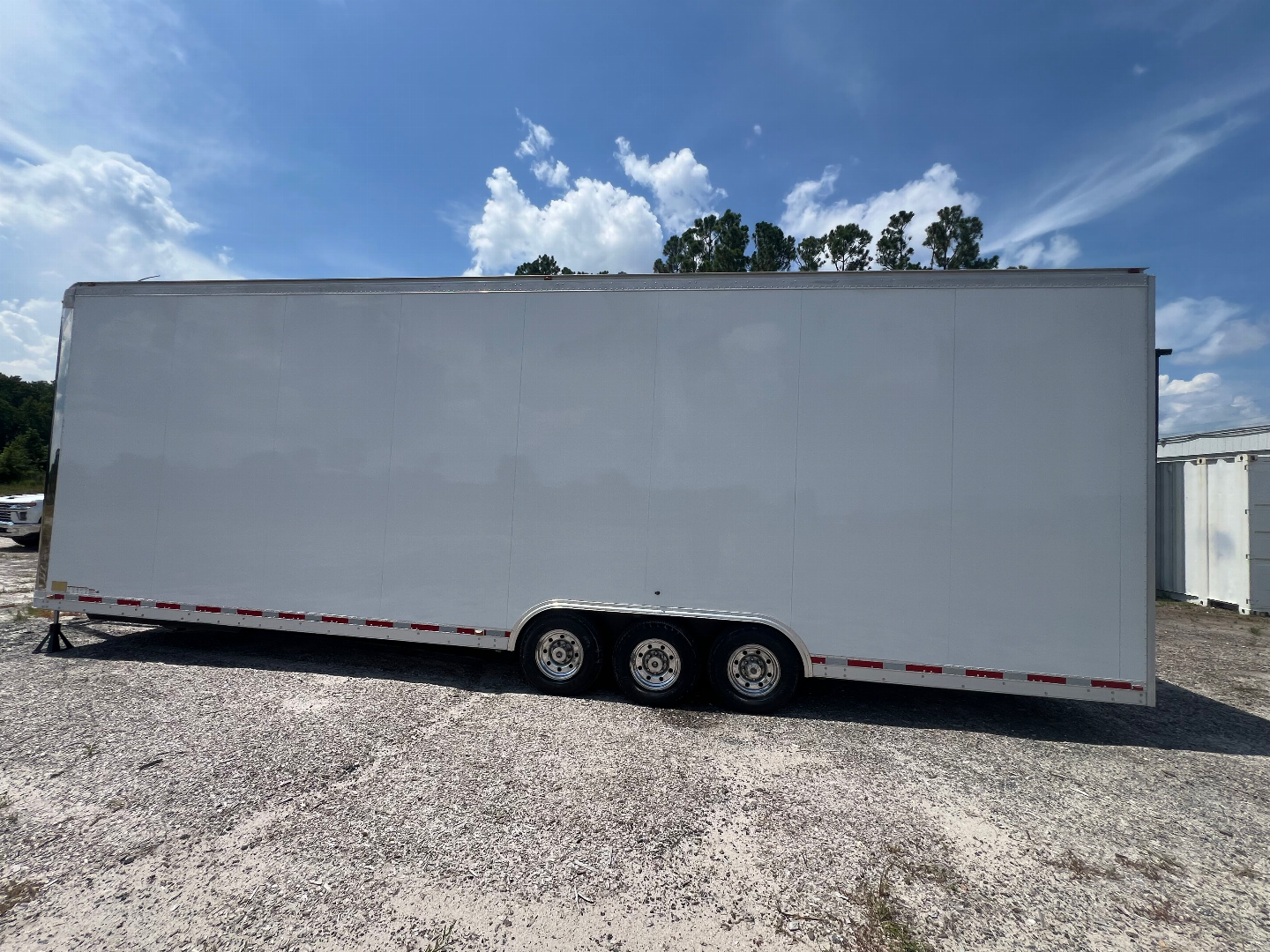 Used 2005 Gold Rush All Aluminum 34’ Stacker Trailer