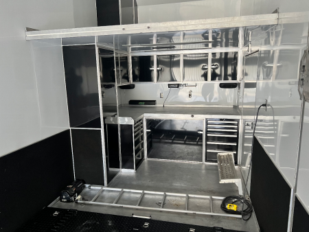 Used 2005 Gold Rush All Aluminum 34’ Stacker Trailer