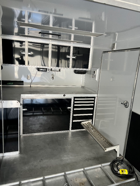 Used 2005 Gold Rush All Aluminum 34’ Stacker Trailer