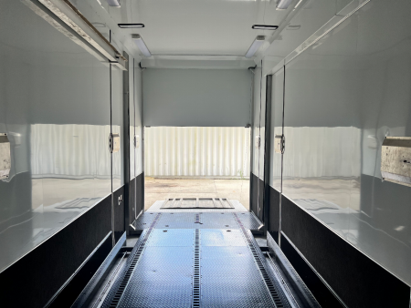 Used 2005 Gold Rush All Aluminum 34’ Stacker Trailer