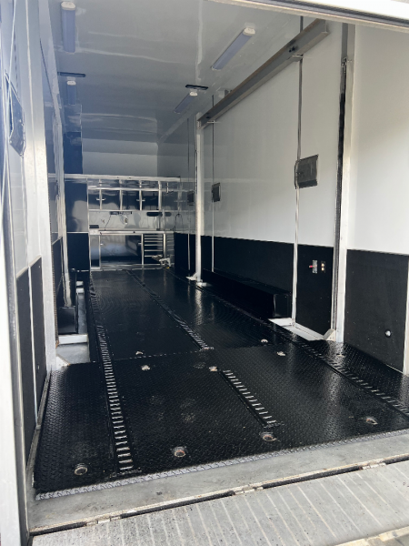 Used 2005 Gold Rush All Aluminum 34’ Stacker Trailer