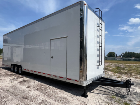 Used 2005 Gold Rush All Aluminum 34’ Stacker Trailer