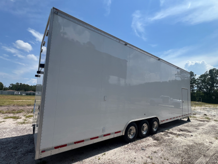 Used 2005 Gold Rush All Aluminum 34’ Stacker Trailer