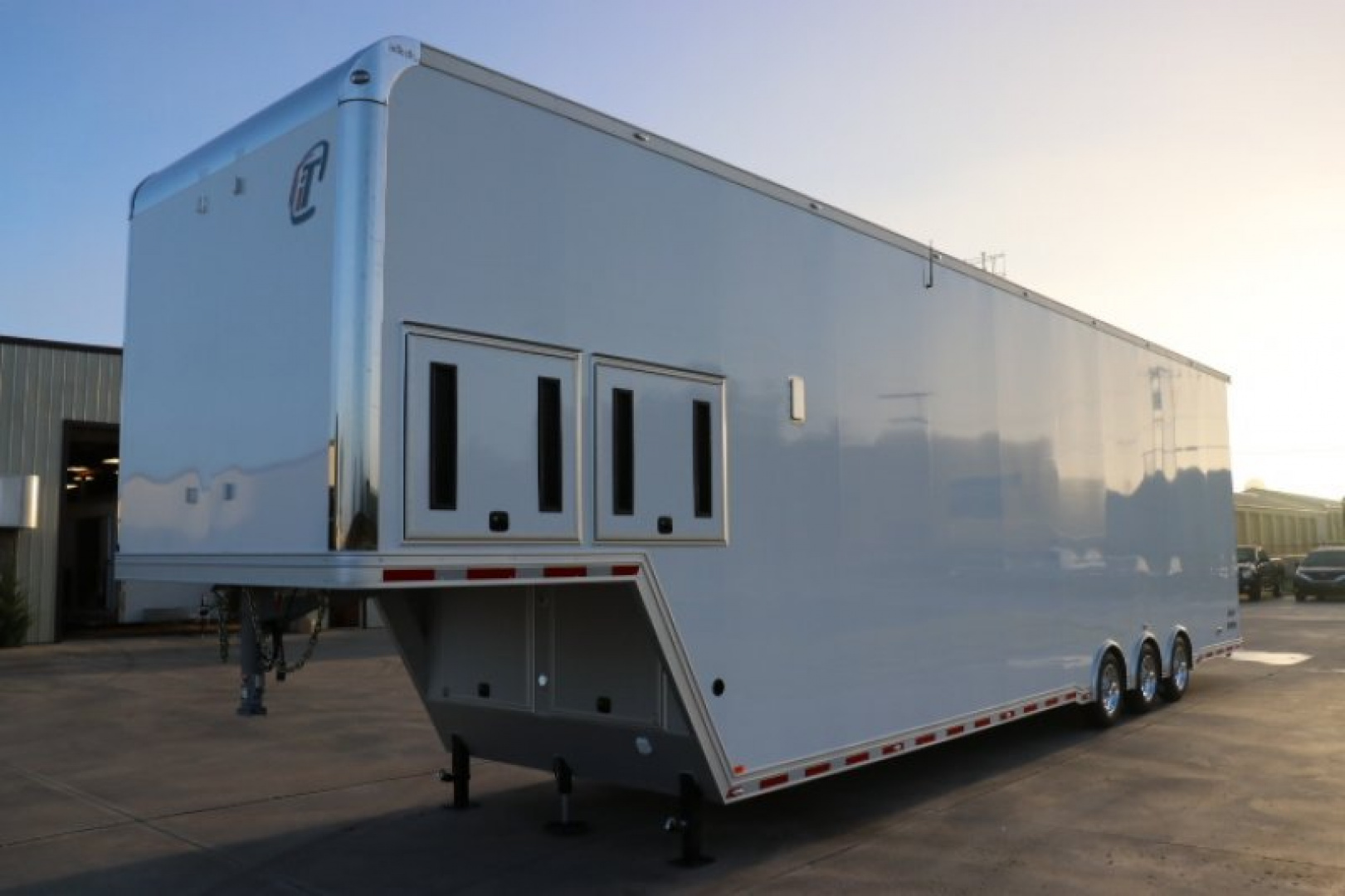 New 2019 inTech 44’ Aluminum Gooseneck Sprint Car Trailer