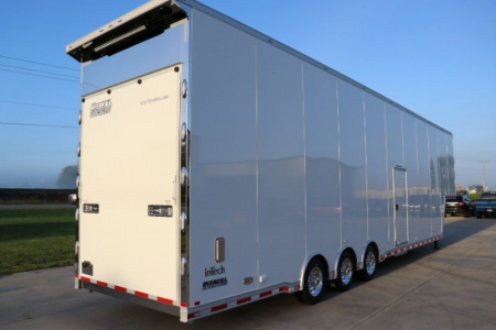 New 2019 inTech 44’ Aluminum Gooseneck Sprint Car Trailer