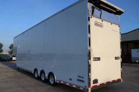 New 2019 inTech 44’ Aluminum Gooseneck Sprint Car Trailer