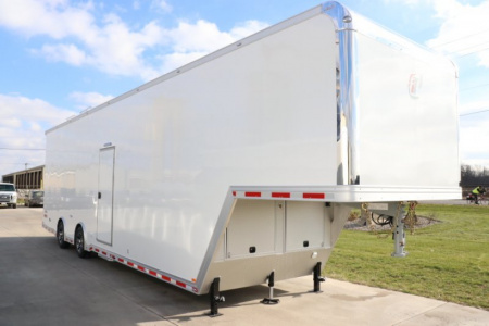 New 2019 inTech 40’ Aluminum Gooseneck Sprint Car Trailer