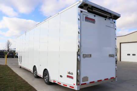 New 2019 inTech 40’ Aluminum Gooseneck Sprint Car Trailer