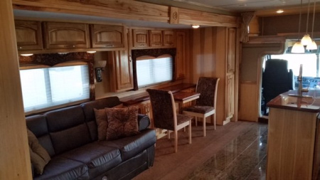 Used 2012 Haulmark 45’ Tandem Axle Motorcoach