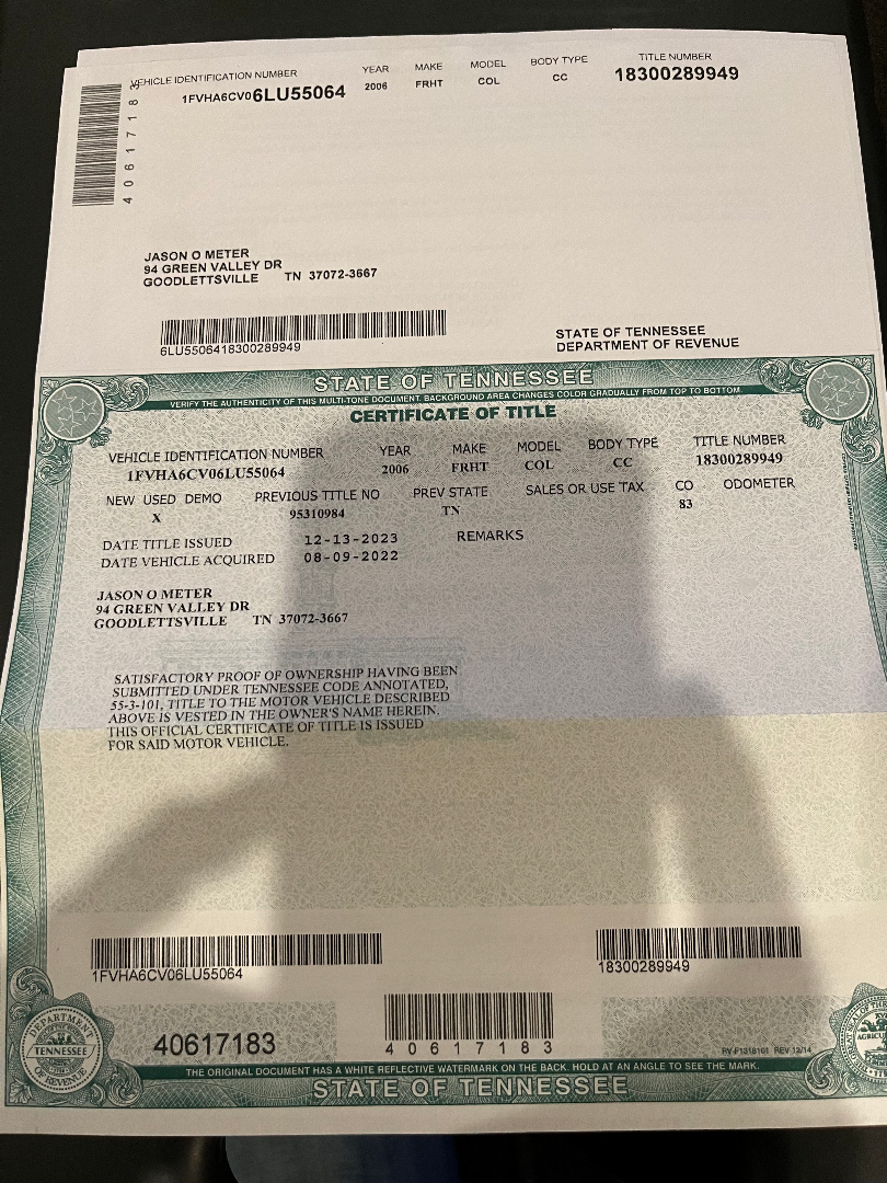 Used 2006 Haulmark 45’ Tandem Axle Motorcoach