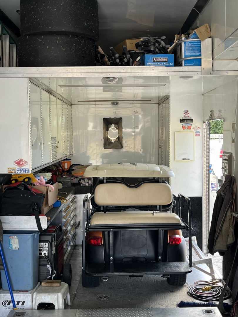 Used 1999 Gold Rush All Aluminum 34’ Stacker Trailer for Sale