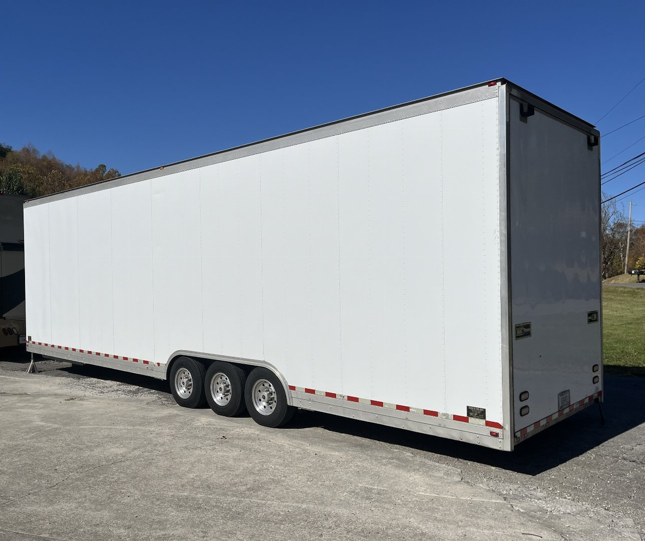 Used 1999 Gold Rush All Aluminum 34’ Stacker Trailer for Sale