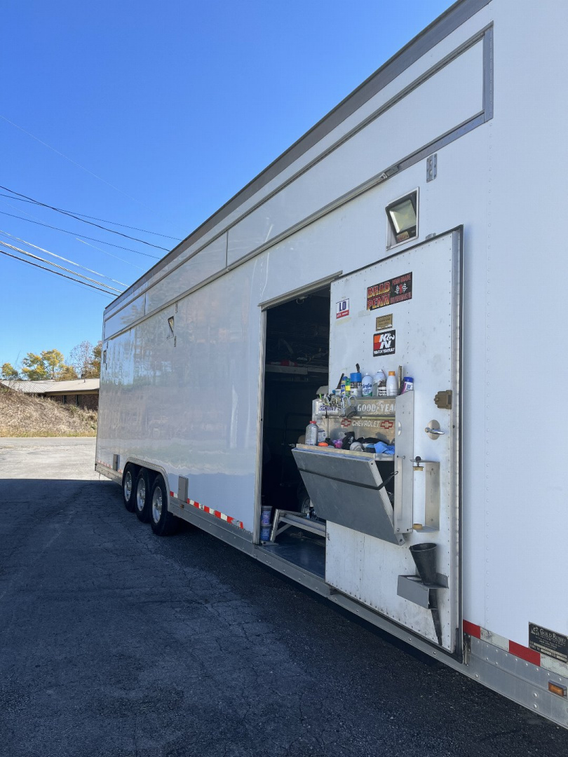 Used 1999 Gold Rush All Aluminum 34’ Stacker Trailer for Sale