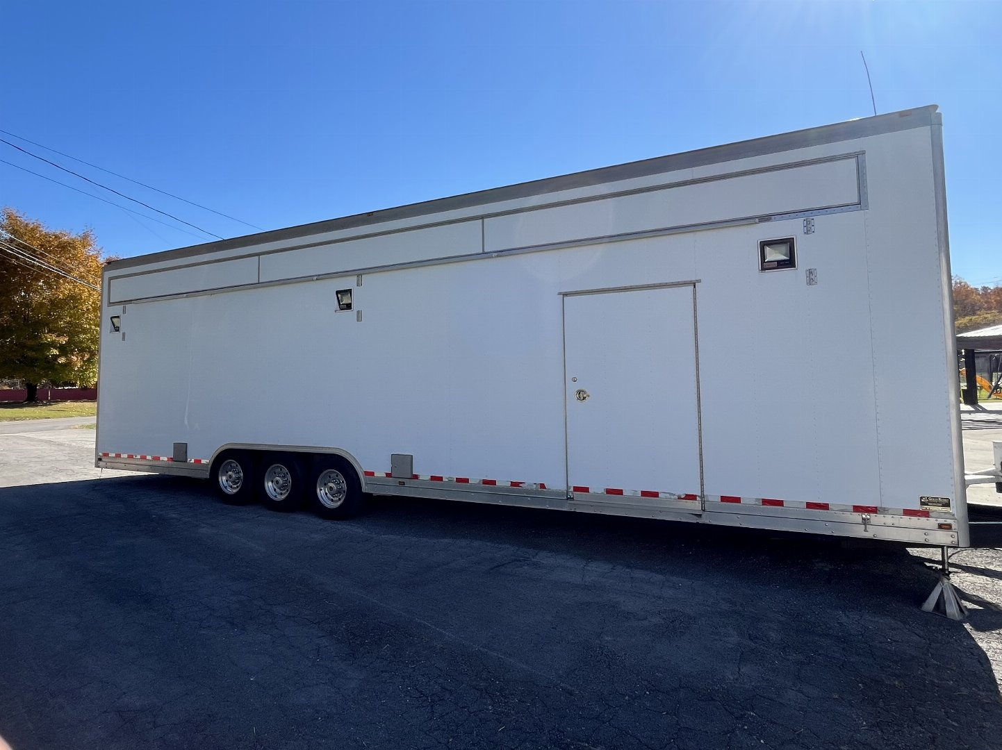 Used 1999 Gold Rush All Aluminum 34’ Stacker Trailer for Sale