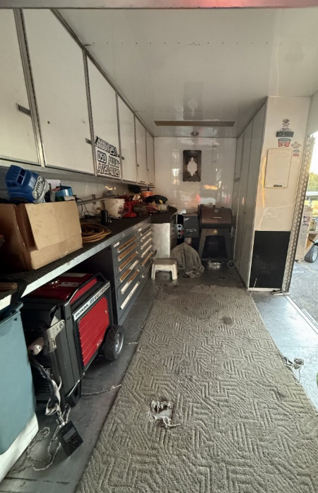 Used 1999 Gold Rush All Aluminum 34’ Stacker Trailer for Sale