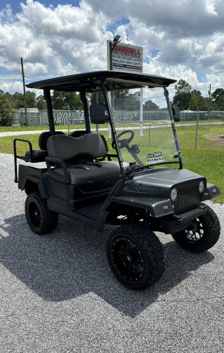 Used 2021 Yamaha Drive G29 Street Legal Custom Jeep Electric Golf Cart