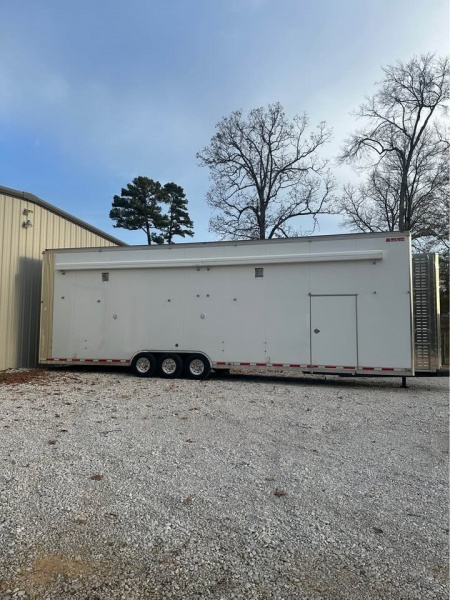 Used 2012 Gold Rush 36’ Aluminum Stacker Trailer