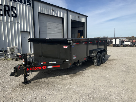 New 2026 MAXX-D 83”x16’ BP Dump w/ 36” Sides – DJX