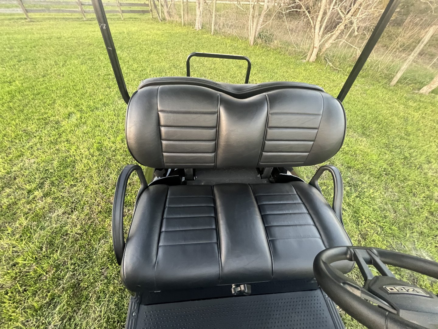 Used 2025 EZGO TXT Gas Golf Cart - Black