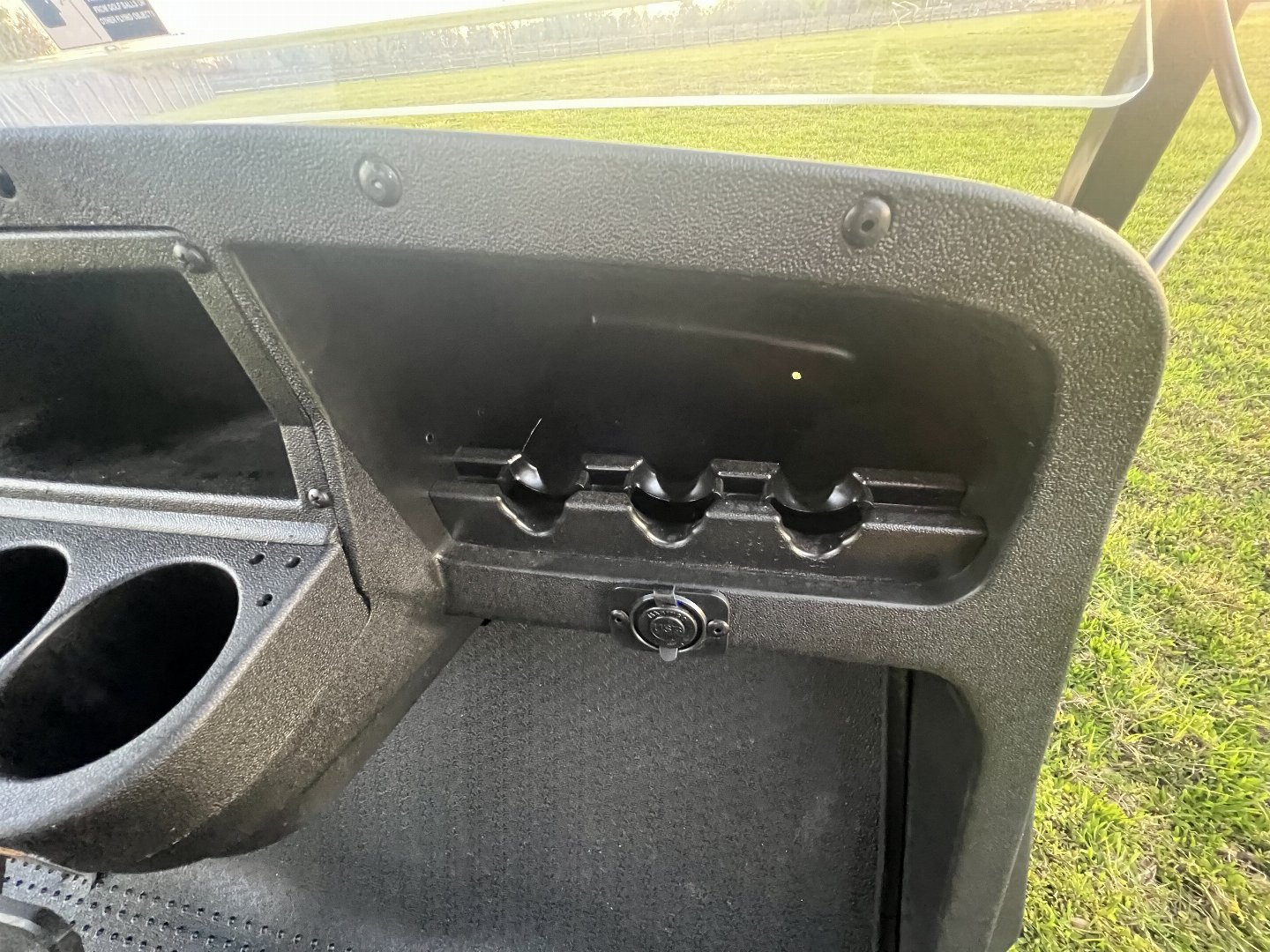 Used 2025 EZGO TXT Gas Golf Cart - Black