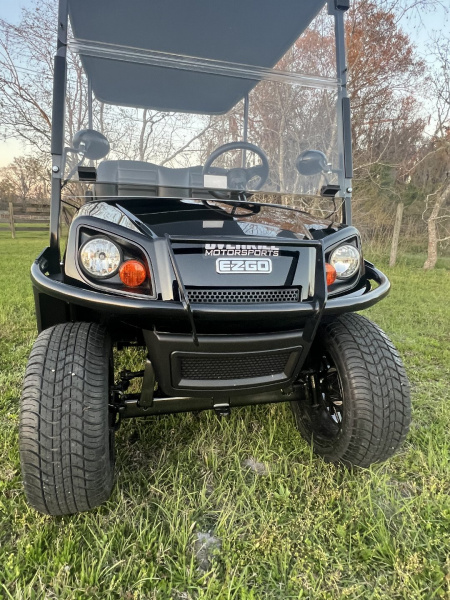 Used 2025 EZGO TXT Gas Golf Cart - Black