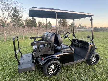 Used 2025 EZGO TXT Gas Golf Cart - Black