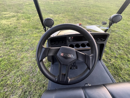 Used 2025 EZGO TXT Gas Golf Cart - Black