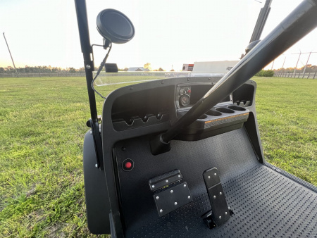 Used 2025 EZGO TXT Gas Golf Cart - Black
