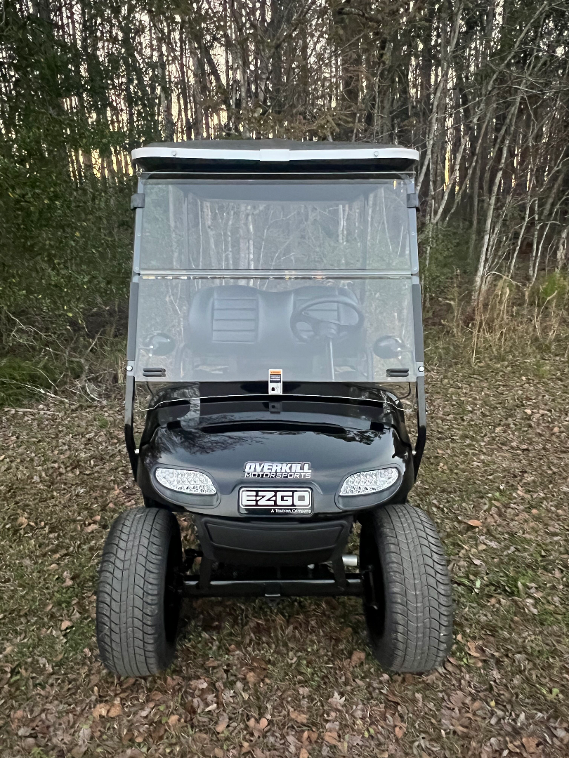 Used 2025 EZGO TXT Gas Golf Cart - Black