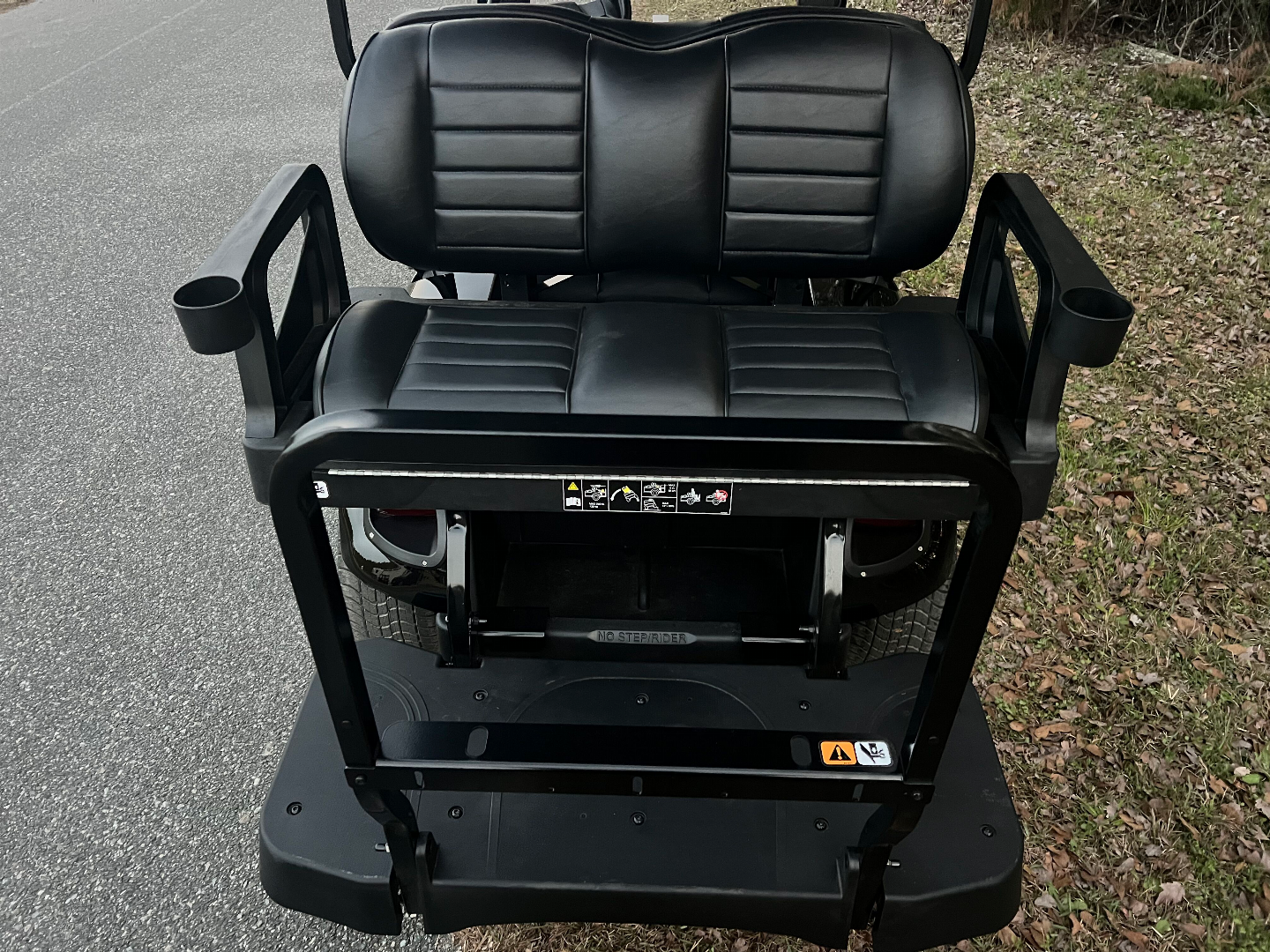Used 2025 EZGO TXT Gas Golf Cart - Black