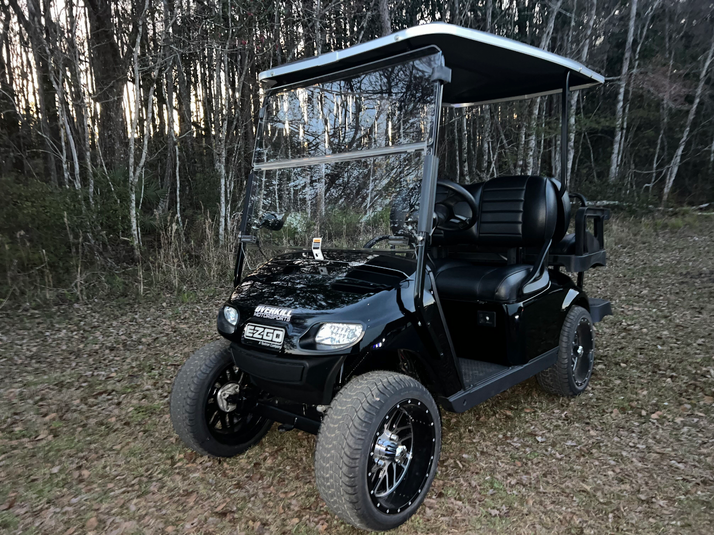 Used 2025 EZGO TXT Gas Golf Cart - Black