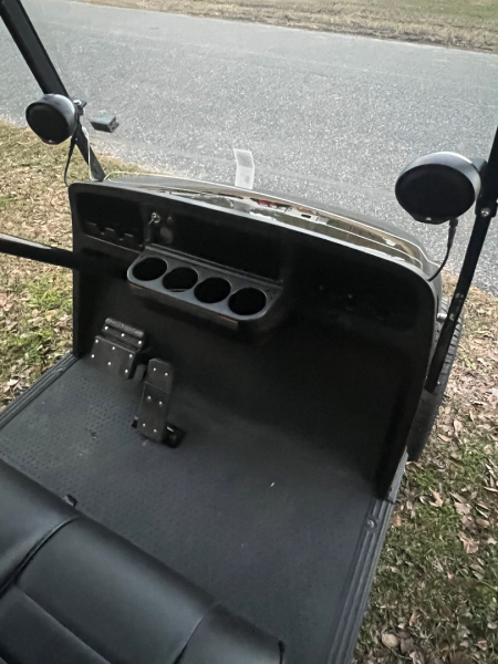 Used 2025 EZGO TXT Gas Golf Cart - Black