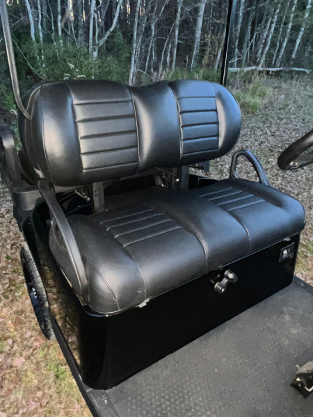 Used 2025 EZGO TXT Gas Golf Cart - Black