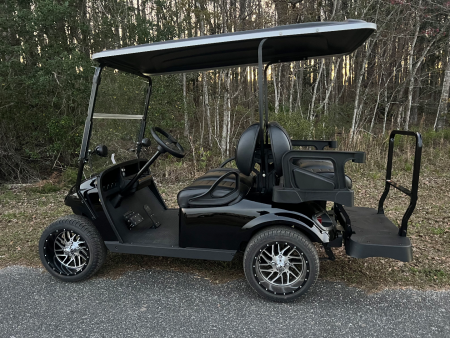 Used 2025 EZGO TXT Gas Golf Cart - Black