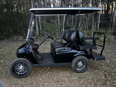 Used 2025 EZGO TXT Gas Golf Cart - Black