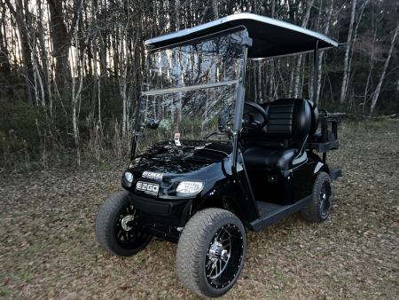 Used 2025 EZGO TXT Gas Golf Cart - Black