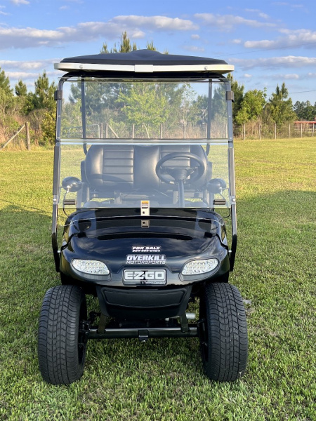 Used 2025 EZGO TXT Gas Golf Cart - Black