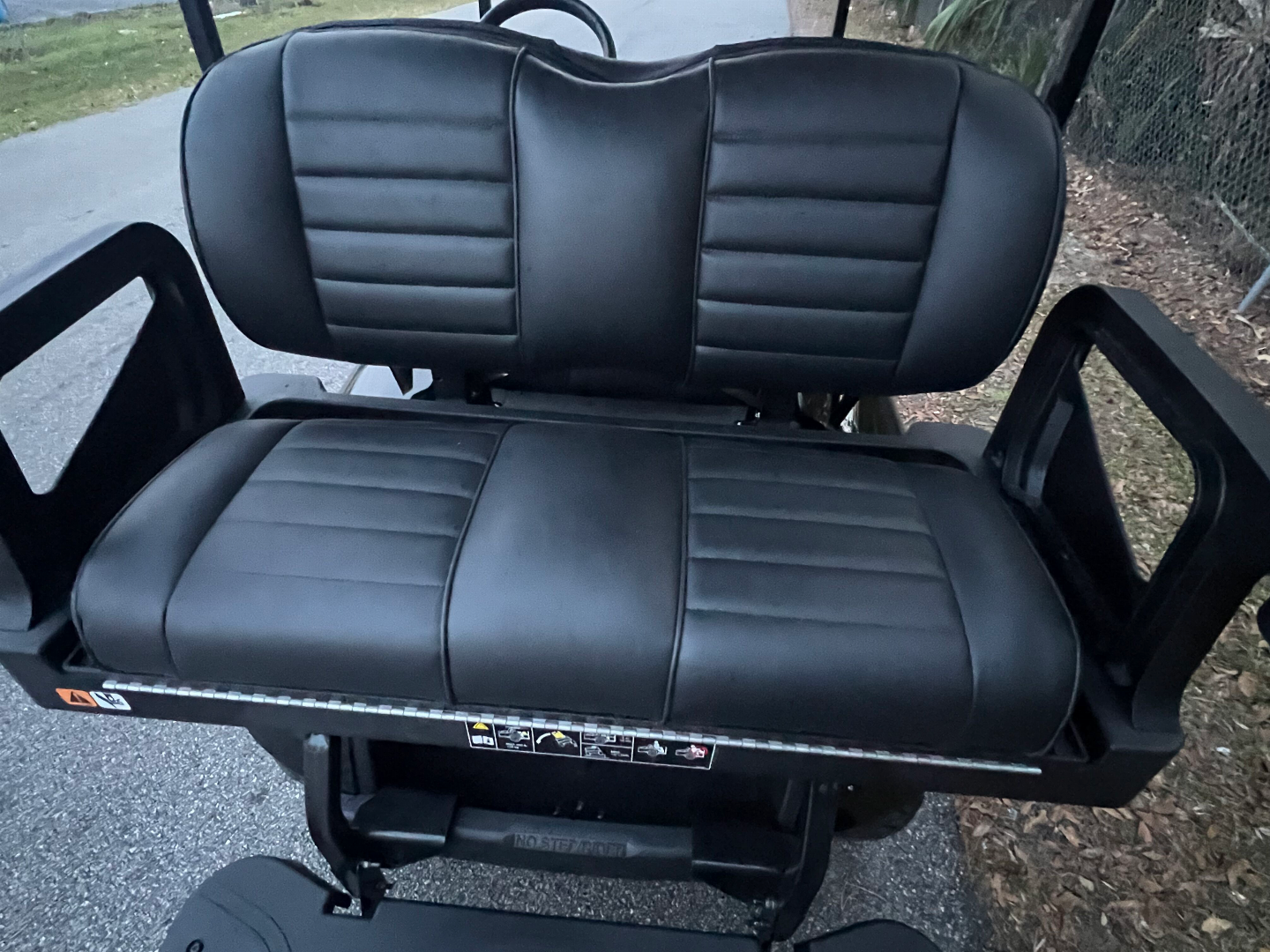 Used 2025 EZGO TXT Gas Golf Cart - Lifted Black