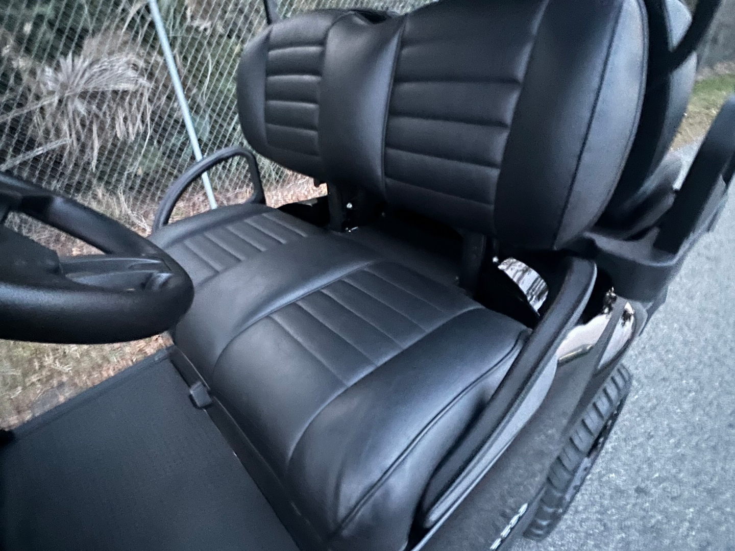 Used 2025 EZGO TXT Gas Golf Cart - Lifted Black