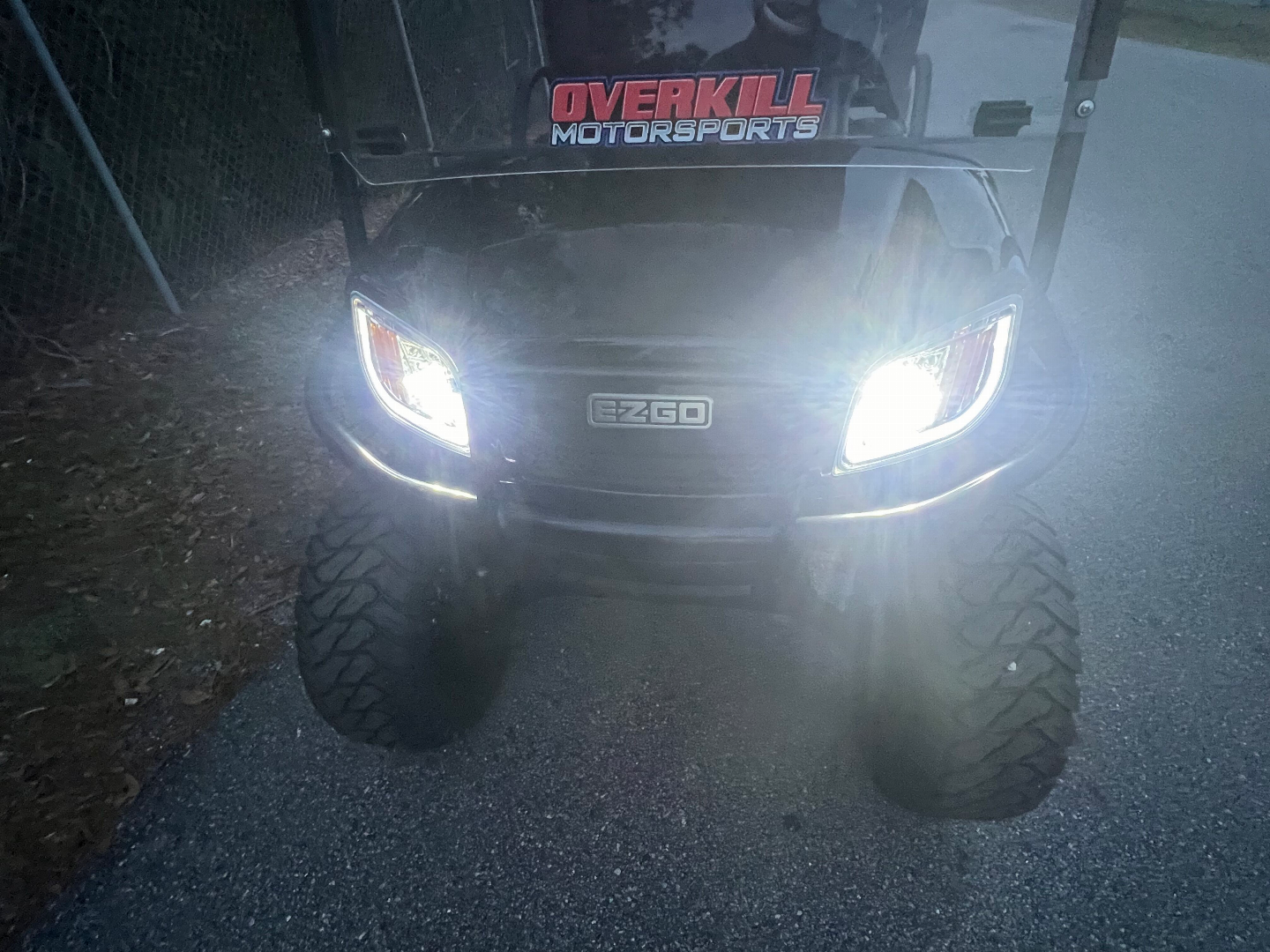 Used 2025 EZGO TXT Gas Golf Cart - Lifted Black