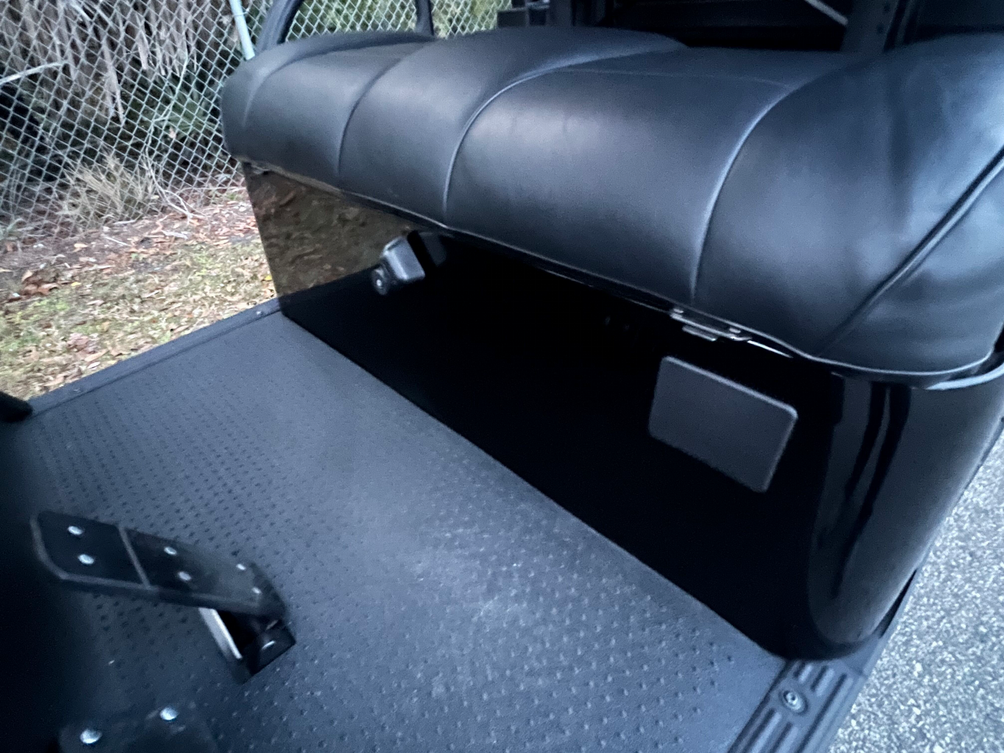 Used 2025 EZGO TXT Gas Golf Cart - Lifted Black