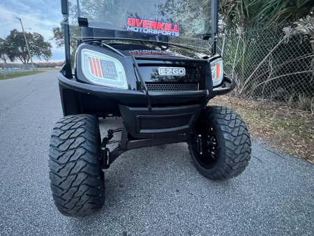 Used 2025 EZGO TXT Gas Golf Cart - Lifted Black
